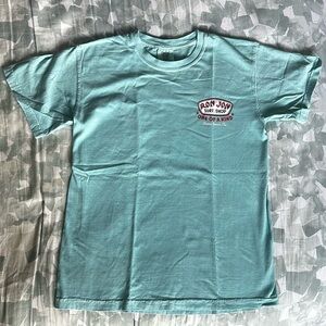 Ron Jon Distressed Cocoa Beach FL Trusty Badge Unisex Tee